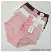 b4-8011 Трусики женские высокие, стандарт, 1 пачка (12 шт)