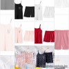 b13-081 Комплект женской пижамы: майка и шорты, стандарт, 1 шт