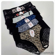 b4-7365 Lavolle Трусики женские высокие, XL-2XL, 1 пачка (12 шт)