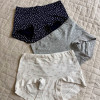 b16-299 Трусики женские высокие шортики, L-2XL, 1 пачка (3 шт)