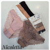 b4-583287 Nicoletta Комплект женских кружевных трусиков: пятерка, 1 пачка (5 шт)