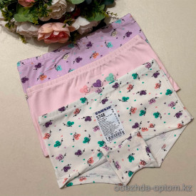 d7-5748 Baykar Трусики детские с принтом, 1 пачка (12 шт)