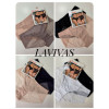 b4-20351 Lavivas Трусики женские эластичные на высокой посадке, L-2XL, 1 пачка (24 шт)
