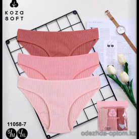 b5-11058-7 Koza Underwear Комплект женских трусиков тройка, 1 пачка (3 шт)
