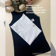 d7-2371b Donella Майка женская однотонная, 1 пачка (5 шт)