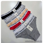 b4-D9175 Трусики женские на средней посадке, XL-3XL, 1 пачка (12 шт)