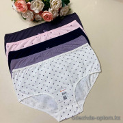 d7-2581B40 Donella Трусики женские, большие размеры, 1 пачка (10 шт)