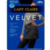 k1-6240 Lady Claire Матовые эластичные колготки с микрофиброй, Super Maxi 2XL, 240 ден, 1 пачка (6 шт)