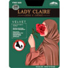 k1-6341 Lady Claire Матовые эластичные колготки из микрофибры для омовения, Free Size, 240 ден, 1 пачка (6 шт)