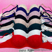 b6-5181 Donafen Бюстгальтер-анжелика на тонком поролоне с силиконовыми липучками, чашка С, 1 пачка (6 шт)