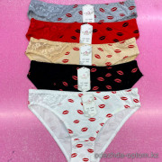 b6-8290-1 Lavolle Трусики женские с принтом, XL-3XL, 1 пачка (12 шт)