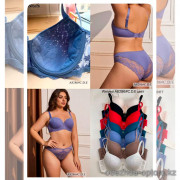 b4-8286 Weiyesi Бюстгальтер с тонким поролоном, чашка D, 1 пачка (6 шт)