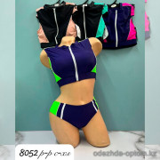 z4-8052-1 Купальник женский раздельный, S-XL, 1 пачка (4 шт)