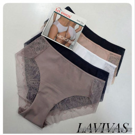 b4-10229 Трусики женские эластичные, L-2XL, 1 пачка (12 шт) b4-10229 Трусики женские эластичные, L-2XL, 1 пачка (12 шт)