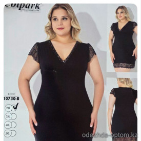 b4-1073-B Cotpark Сорочка женская с короткими рукавами, большие размеры, 2XL-5XL, 1 пачка (4 шт) b4-1073-B Cotpark Сорочка женская с короткими рукавами, большие размеры, 2XL-5XL, 1 пачка (4 шт)