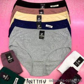 b6-2405-1 Anttifu Трусики женские, большие размеры, 3XL-5XL, 1 пачка (12 шт)