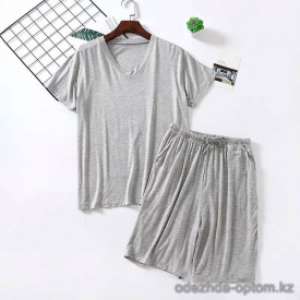 b15-6483 Комплект мужской пижамы: футболка и шорты, XL-3XL, 1 пачка (3 шт)
