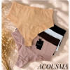 b4-P6629 Acousma Трусики женские эластичные стринги, M-2XL, 1 пачка (6 шт)
