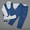 d4-9101 Детский костюм: жилет, брюки, рубашка, бабочка, 1-4 года, 1 пачка (4 шт)