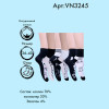 k4-vn3245 Vinconte Носочки женские с комфортной резинкой, 36-40, хлопок, 1 пачка (12 пар)