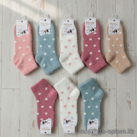 n5-0242 Носки женские махровые, 37-41, 1 пачка (10 пар)