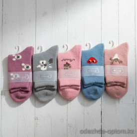 n5-0250 Носки женские шерстяные, 1 пачка (10 пар)