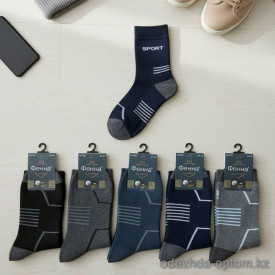 n5-0258 Носки мужские махровые, 1 пачка (10 пар)