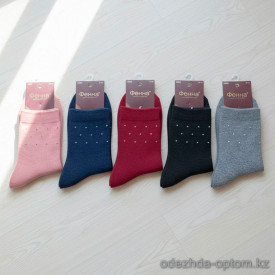n5-0263 Носки женские махровые, 1 пачка (10 пар)