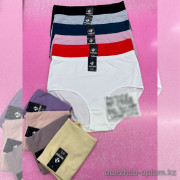 b6-2788 Anttifu Трусики женские однотонные, большие размеры, 3XL-5XL, 1 пачка (12 шт)