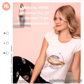 d7-4086 Rubina Комплект женской домашней одежды, М-XL, 1 пачка (3 шт)
