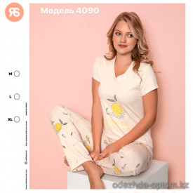 d7-4090 Rubina Комплект женской домашней одежды, М-XL, 1 пачка (3 шт)