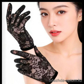 b5-1101-1 Перчатки женские кружевные, 1 шт