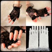 b5-1102-1-1 Перчатки женские кружевные, 1 шт