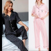 b5-1595 Пижама женская двойка: рубашка и штаны, M-2XL, 1 пачка (4 шт)