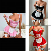 b18-1086 Комплект женского белья для ролевых игр, S-L, 1 пачка (3 шт)