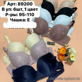 b6-89200 Biweier Бюстгальтер с наполнителем, чашка D, 1 пачка (6 шт)