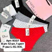 b6-9337 Трусики женские, L-2XL, 1 пачка (12 шт)