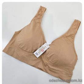 b4-3224 Lavolle Топ женский с чашечками, микро-фибра, большого размера, 5XL/6XL, 1 пачка (6 шт)