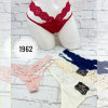b5-1962 Coeur Joie Трусики женские кружевные стринги, S-L, 1 пачка (6 шт)