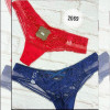 b5-2069-3 COEUR JOIE Трусики женские кружевные стринги, S-L, 1 пачка (6 шт)