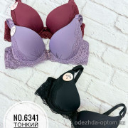 b5-6341 Бюстгальтер на тонком поролоне, чашка В, 1 пачка (6 шт)
