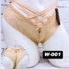b5-W-001 Masdana Трусики женские гипюровые, M-XL, 1 пачка (6 шт)