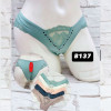 b5-b137 Трусики женские с кружевом, M-XL, 1 пачка (6 шт)