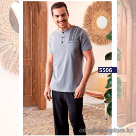 e1-5506-1 Комплект мужской домашней одежды, S-XL, cotton, 1 пачка (4 шт)