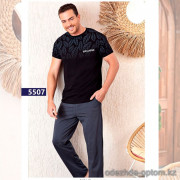 e1-5507 Комплект мужской домашней одежды, S-XL, cotton, 1 пачка (4 шт)