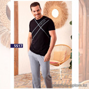 e1-5517 Комплект мужской домашней одежды, S-XL, cotton, 1 пачка (4 шт)