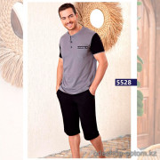 e1-5528 Комплект мужской домашней одежды, S-XL, cotton, 1 пачка (4 шт)