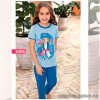 e1-6306-1 Комплект детской домашней одежды для девочки, 5-12 лет, cotton, 1 пачка (4 шт)