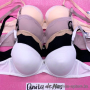 b6-6855-1 Onita de Mas Бюстгальтер со средним поролоном, чашка D, 1 пачка (6 шт)