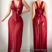 b18-0136 Пеньюар женский прозрачный, S-L, 1 пачка (3 шт)